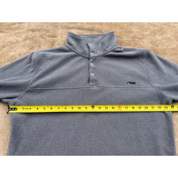 Mountain Khakis 1/4 Snap Pullover Sweater Sweatshirt Gray Men’s Size Large - Picture 4 of 6